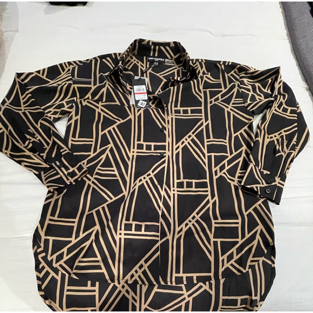 COPY - Karl Lagerfeld Button Down Blouse